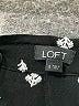 Ann Taylor LOFT 100% Viscose Polka Dots Black Shorts Size S - photo 3