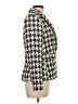 Boston Proper 100% Polyester Houndstooth Ivory Blazer Size 6 - photo 4