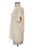 Haute Hippie 100% Modal Ivory Short Sleeve Top Size S - photo 5