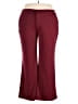 Unbranded Burgundy Casual Pants Size 4X - photo 1