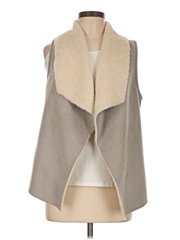 Lauren by Ralph Lauren Faux Fur Vest (view 1)