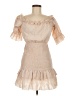 Simplee 100% Cotton Tan Cocktail Dress Size M - photo 1