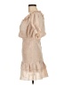Simplee 100% Cotton Tan Cocktail Dress Size M - photo 5