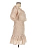 Simplee 100% Cotton Tan Cocktail Dress Size M - photo 4