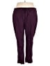 Torrid Solid Purple Casual Pants Size 4X Plus (4) - photo 1