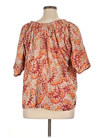 One World Short Sleeve Blouse (view 2)