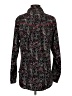 Umgee Paisley Black Long Sleeve Blouse Size S - photo 2