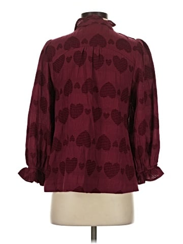 Umgee 3/4 Sleeve Blouse (view 2)