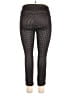 Rachel Zoe Houndstooth Black Active Pants Size 14 - photo 2