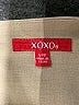 XOXO Stripes Tan Cocktail Dress Size 5 - 6 - photo 7