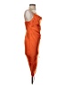Zara 100% Polyester Orange Cocktail Dress Size S - photo 4