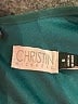 Christina 100% Polyester Solid Teal Cocktail Dress Size 8 - photo 7