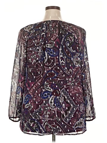 Kasper 3/4 Sleeve Blouse (view 2)