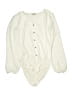 Ann Taylor LOFT Outlet 100% Polyester Ivory Long Sleeve Blouse Size XS - photo 1