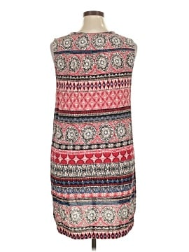 meshki beach dress Dress Casual Midi By Beachlunchlounge In Blue & White, Size: M