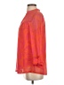 Juniper + Lime 100% Polyester Orange Long Sleeve Blouse Size S - photo 5