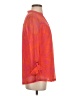 Juniper + Lime 100% Polyester Orange Long Sleeve Blouse Size S - photo 4