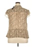 Lane Bryant 100% Polyester Animal Print Tan Sleeveless Blouse Size 18 - 20 Plus - photo 2