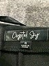 Crystal Sky Solid Black Jumpsuit Size S - photo 4