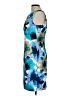 DressBarn Print Blue Cocktail Dress Size 12 (petite) - photo 5