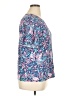 Unbranded Blue Short Sleeve Blouse Size XL - photo 4