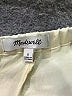 Madewell 100% Polyester Solid Ivory Casual Pants Size S - photo 6