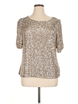 Cable & Gauge Short Sleeve Blouse