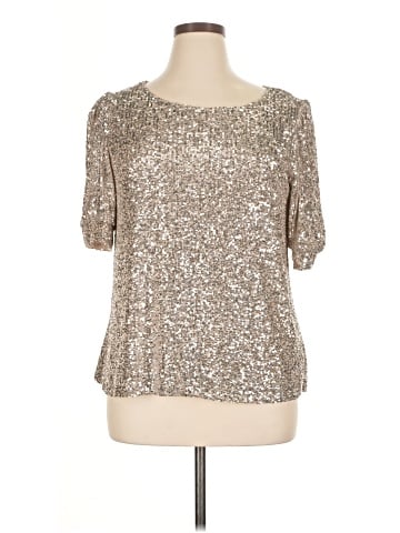 Cable & Gauge Short Sleeve Blouse (view 1)