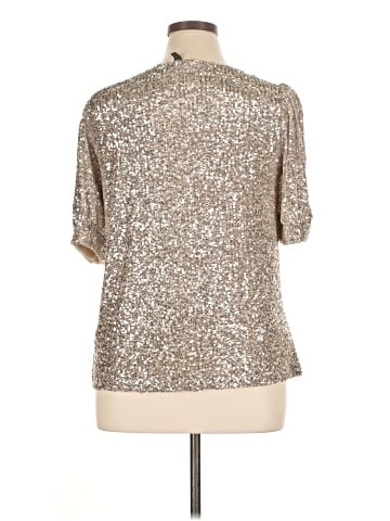 Cable & Gauge Short Sleeve Blouse (view 2)