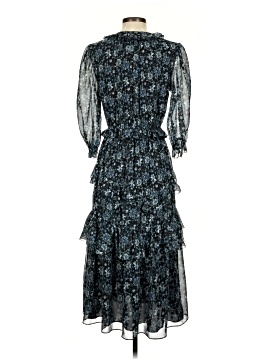 open lace back dress One Shoulder Noir Day Dress 0 / Noir