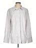 MM. LaFleur Silver Long Sleeve Button-Down Shirt Size 2 - photo 1