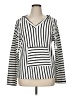 Unbranded Stripes White Pullover Sweater Size XL - photo 1