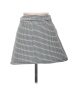 Pull&Bear Houndstooth Gray Casual Skirt Size M - photo 2
