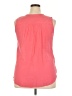 Ann Taylor LOFT Pink Sleeveless Blouse Size XL - photo 2