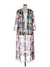 Monif C. 100% Polyester Blue Kimono Size 2X (2) - photo 1