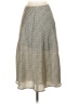 Sienna Sky 100% Polyester Animal Print Silver Casual Skirt Size S - photo 1