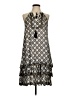 Amomento Gray Casual Dress Size S - photo 1