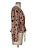 Sienna Sky Brown Long Sleeve Blouse Size XS - photo 4