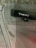 Theory Solid Gray Wool Skirt Size 16 - photo 4