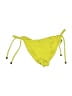 Unbranded Solid Yellow Swimsuit Bottoms Size M - photo 1