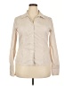 Calvin Klein Stripes Ivory Long Sleeve Blouse Size 1X (estimated) - photo 1