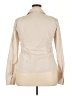 Calvin Klein Stripes Ivory Long Sleeve Blouse Size 1X (estimated) - photo 2