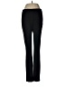 Ecru Solid Black Dress Pants Size M - photo 1