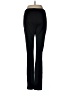 Ecru Solid Black Dress Pants Size M - photo 2