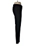 Ecru Solid Black Dress Pants Size M - photo 4