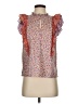 Ann Taylor Orange Sleeveless Blouse Size XS - photo 1