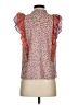 Ann Taylor Orange Sleeveless Blouse Size XS - photo 2