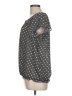 Max Studio Gray Short Sleeve Blouse Size L - photo 5