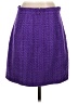 Ann Taylor Tweed Purple Formal Skirt Size 4 - photo 2