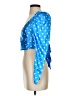 ASOS Design 100% Polyester Blue 3/4 Sleeve Blouse Size 0 - photo 5
